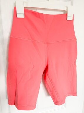 lululemon athletica align Coral Bike Shorts